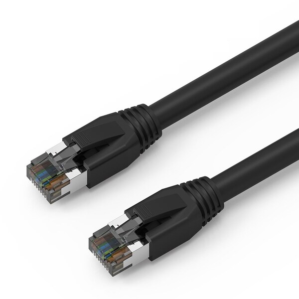 Axiom Manufacturing Axiom 5Ft Cat8 Shielded Cable (Black) C8SBSFTP-K5-AX